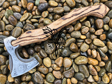 Load image into Gallery viewer, Custom Handmade Carbon Steel Viking Axe with Ash Wood Handle (VA-116)