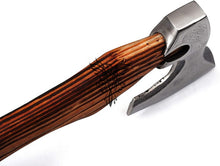 Load image into Gallery viewer, Custom Handmade Carbon Steel Viking Axe with Ash Wood Handle (VA-132)