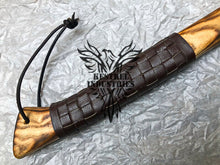 Load image into Gallery viewer, Custom Handmade Carbon Steel Viking Axe with Ash Wood Handle (VA-130)