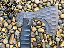 Load image into Gallery viewer, Custom Handmade Carbon Steel Viking Axe with Rose Wood Handle (VA-111)