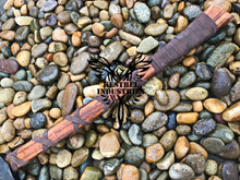 Load image into Gallery viewer, Custom Handmade Carbon Steel Viking Axe with Rose Wood Handle (VA-108)