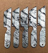 Load image into Gallery viewer, Lot of 5 Custom Handmade Damascus Steel Blank Blade Knife For Knife Making Supplies (SU-105)
