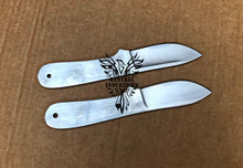 Load image into Gallery viewer, Lot of 2 Custom Handmade 1095 Carbon Steel Blank Blade Knife For Knife Making Supplies (KI-CSB-108)
