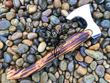 Load image into Gallery viewer, Custom Handmade Carbon Steel Viking Axe with Ash Wood Handle (VA-126)
