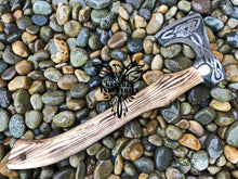 Load image into Gallery viewer, Custom Handmade Carbon Steel Viking Axe with Ash Wood Handle (VA-122)
