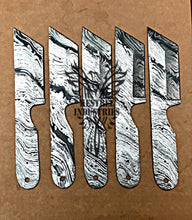 Load image into Gallery viewer, Lot of 5 Custom Handmade Damascus Steel Blank Blade Knife For Knife Making Supplies (SU-105)
