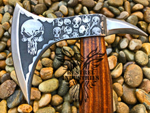 Load image into Gallery viewer, Custom Handmade Carbon Steel Viking Axe with Ash Wood Handle (VA-124)
