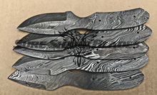 Load image into Gallery viewer, Lot of 5 Damascus Steel Blank Blade Knife For Knife Making Supplies (SU-184)
