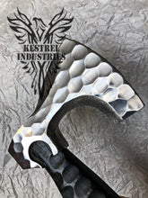 Load image into Gallery viewer, Custom Handmade Carbon Steel Viking Axe with Rose Wood Handle (VA-110)
