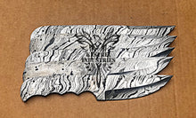 Load image into Gallery viewer, Lot of 5 Custom Handmade Damascus Steel Blank Blade Knife For Knife Making Supplies (SU-143)
