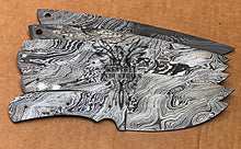 Load image into Gallery viewer, Lot of 6 Custom Handmade Damascus Steel Blank Blade Knife For Knife Making Supplies (SU-155)
