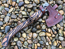 Load image into Gallery viewer, Custom Handmade Carbon Steel Viking Axe with Ash Wood Handle (VA-121)
