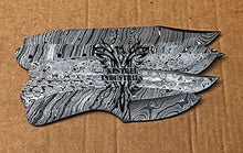 Load image into Gallery viewer, Lot of 5 Damascus Steel Blank Blade Knife For Knife Making Supplies (SU-167)
