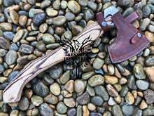 Load image into Gallery viewer, Custom Handmade Carbon Steel Viking Axe with Ash Wood Handle (VA-116)
